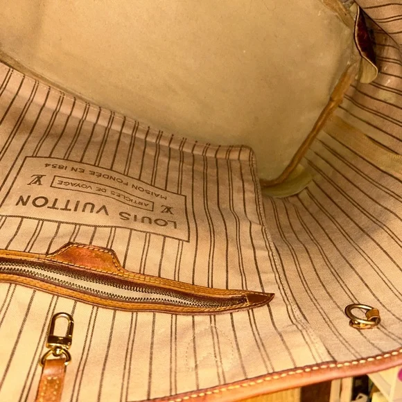 Louis Vuitton Neverful GM Monogram Brown Tote Bag - Picture 8 of 11